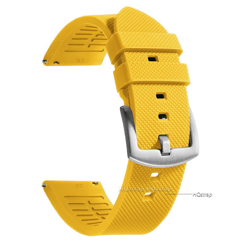 20mm 22mm Rubber Strap High Quality Silicone Watch Band for Omega Soft Sport Belt Waterproof Wristband Quick Release Bracelet