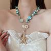 Shell Conch Starfish Pearl Necklace Set Seaside Holiday Temperament Clavicle Chain Fashion Versatile Necklace Wholesale