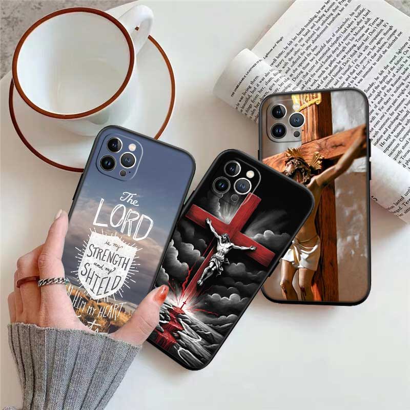 NH10 Bible Verse Jesus cross Phone Case for Xiaomi Poco C40 C50 C51 C55 C65 C71 C75 F3 F5 F6 F7 M2 M3 Pro Ultra