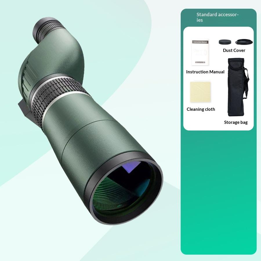 11-61x61 Spotting Scope High Power Zoom Monocular Telescope for Bird Watching Target Shooting