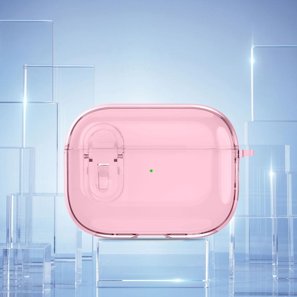 AirPods Pro1 protective case is suitable for Apple earphone case, transparent protection + buckle AirPods 1 earphone cover