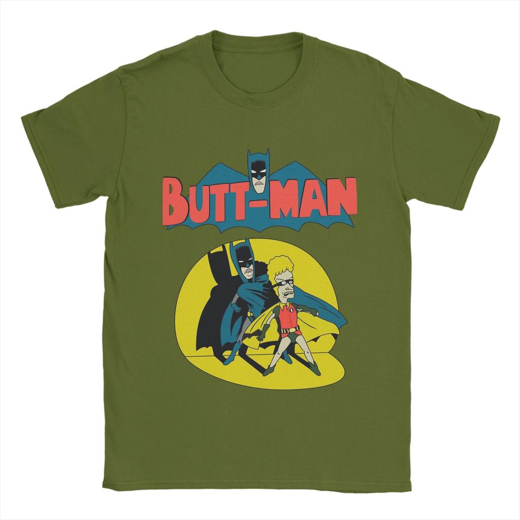 Vintage Beavis and Butt Head  T-Shirt for Men Round Neck Pure Cotton T Shirts  Short Sleeve Tees Plus Size Tops