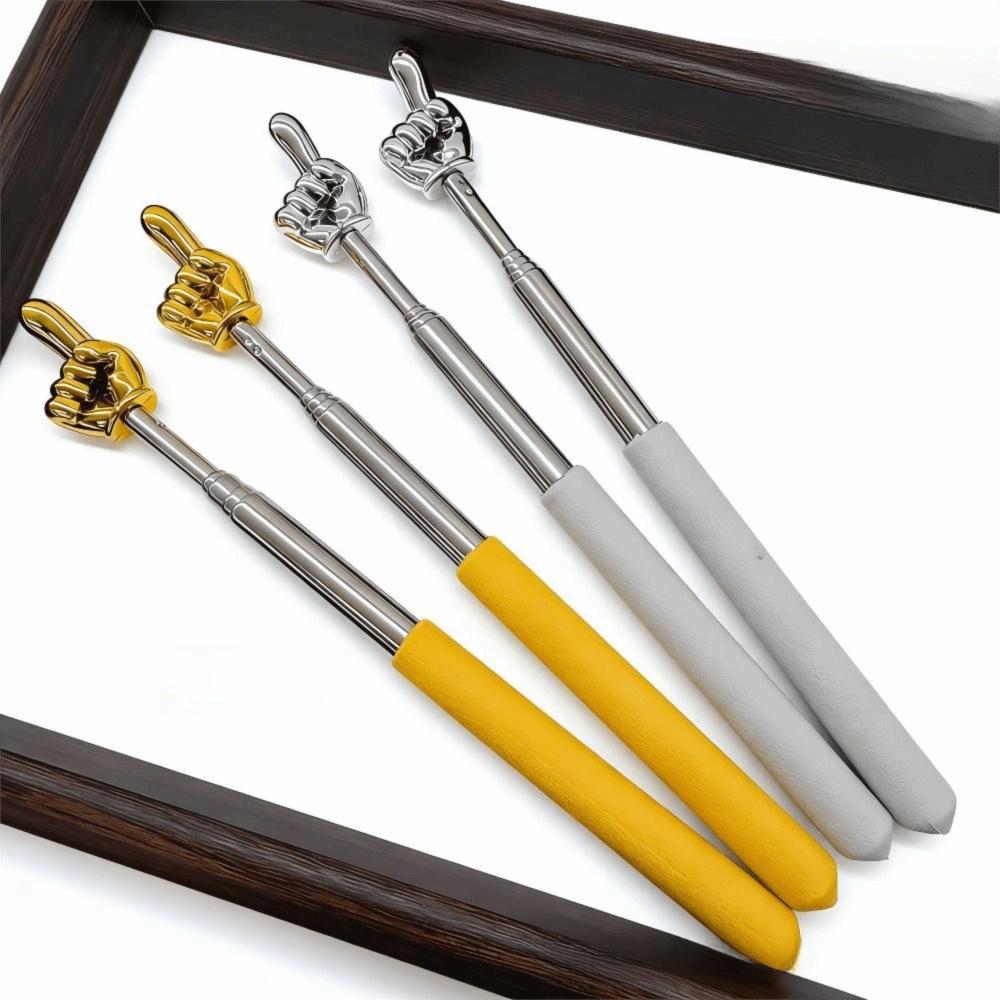 5pcs TPR Grip Handle Telescopic Rod Stretchable Finger Reading Stick Home Learning