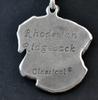 Rhodesian Ridgeback, Afrykański Pies Gończy - Naszyjnik dla psa w pudełku prezentowym, posrebrzany medalion dla fana psów, efektowny wisiorek marki Art-Dog