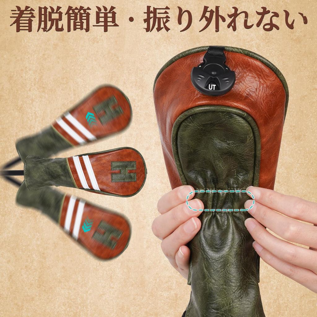 Golf fairway wood utility UT classic golf wood golf gifts headcovers, covers, covers, covers, covers, covers,