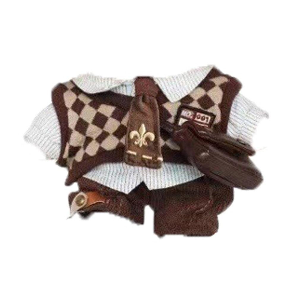 Postman Cotton Doll Clothes Uniform No Attribute Doll Clothes Plush Doll Clothes  20cm Cotton Doll