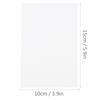 100pcs Paper Thick Chipboard Textured Tagboard White Cardstock Paper  Crafts Project