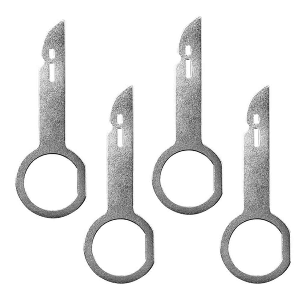 

20pcs Smooth Removal Key Stainless Steel Car Audio Disassembly Key Car Audio Disassembly Tool Car