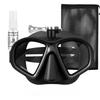 Máscara de Buceo de Bajo Volumen Lente de Cristal Templado, Máscara de Buceo para Miopía, Arpones Equipo de Buceo, con Soporte para Cámara, antivaho para Rostro Estrecho