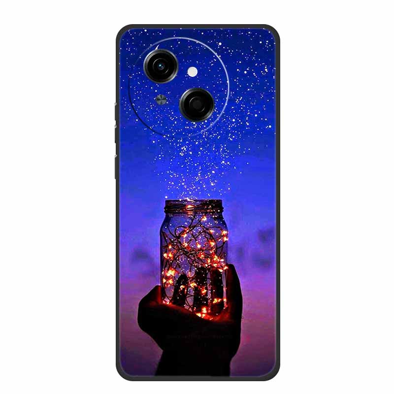 For Tecno Spark Go 1 S Case Coque Black Silicone Soft Phone Case For Tecno Spark 40C Go 1S Pop 9 4G Back Cover Case 40 C Funda
