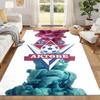 FC Aktobe Carpet Door Mat for Living Room or Bedroom Protective Mat Under Chair Office Decoration Christmas Gift Birthday Present