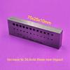 Multi Functional 36 Hole Steel Stamping Block Craft Punching Tool For Professional Jewelry Production And DIY Crafts