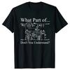Quelle partie du circuit électrique ne comprenez-vous pas T-shirt Ingénierie Ingénieur Électricien Électriciens Papa Mari T-shirt