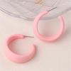 Exquisite Fashion Classic Acrylic Ring Declaration Minimalist Earrings Women's Luxury Design Decoration Wedding Party Jewelry