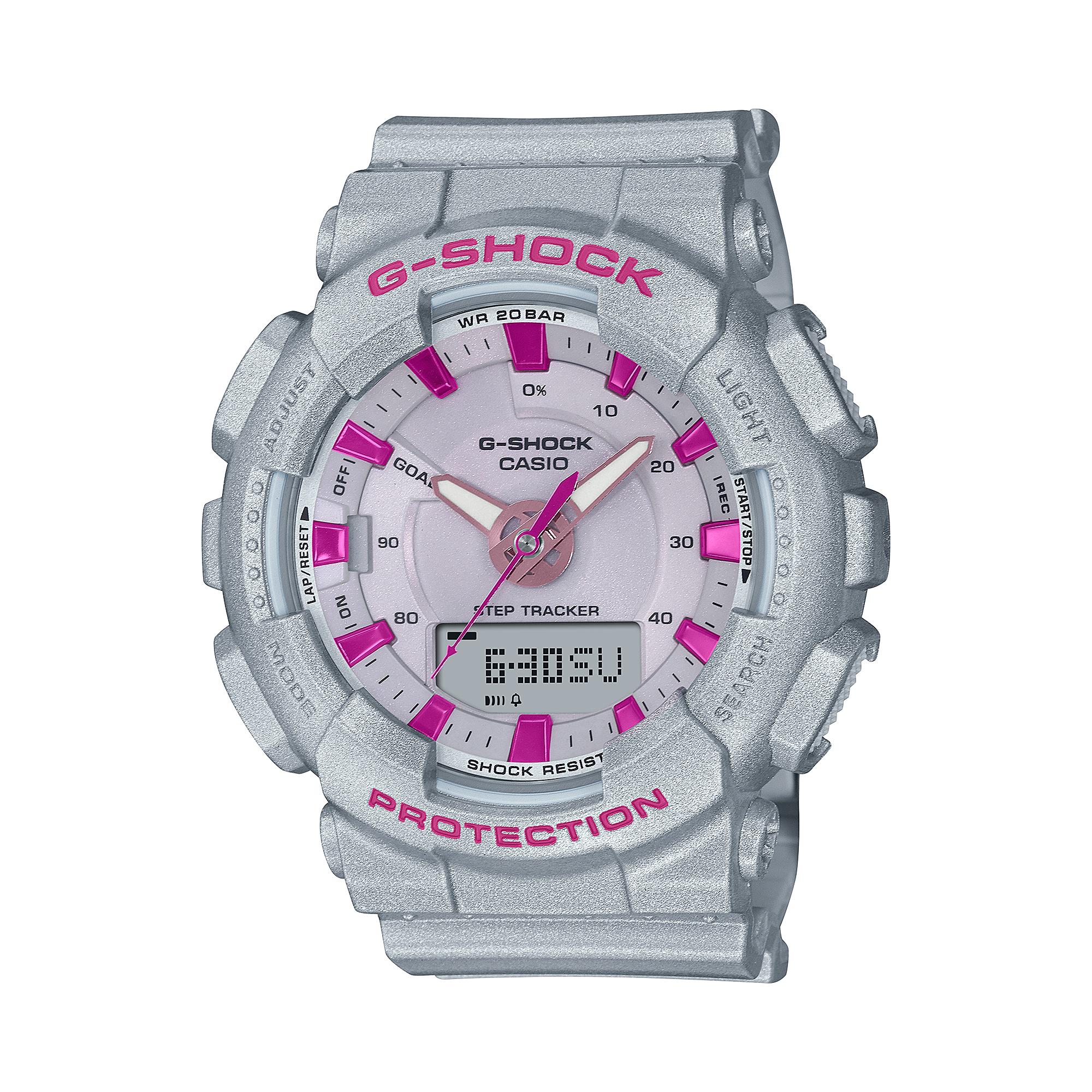 Casio Men s Resin 200M Water Resistant Digital Shock Resistant Quartz Watch GMA-S130NP-8A