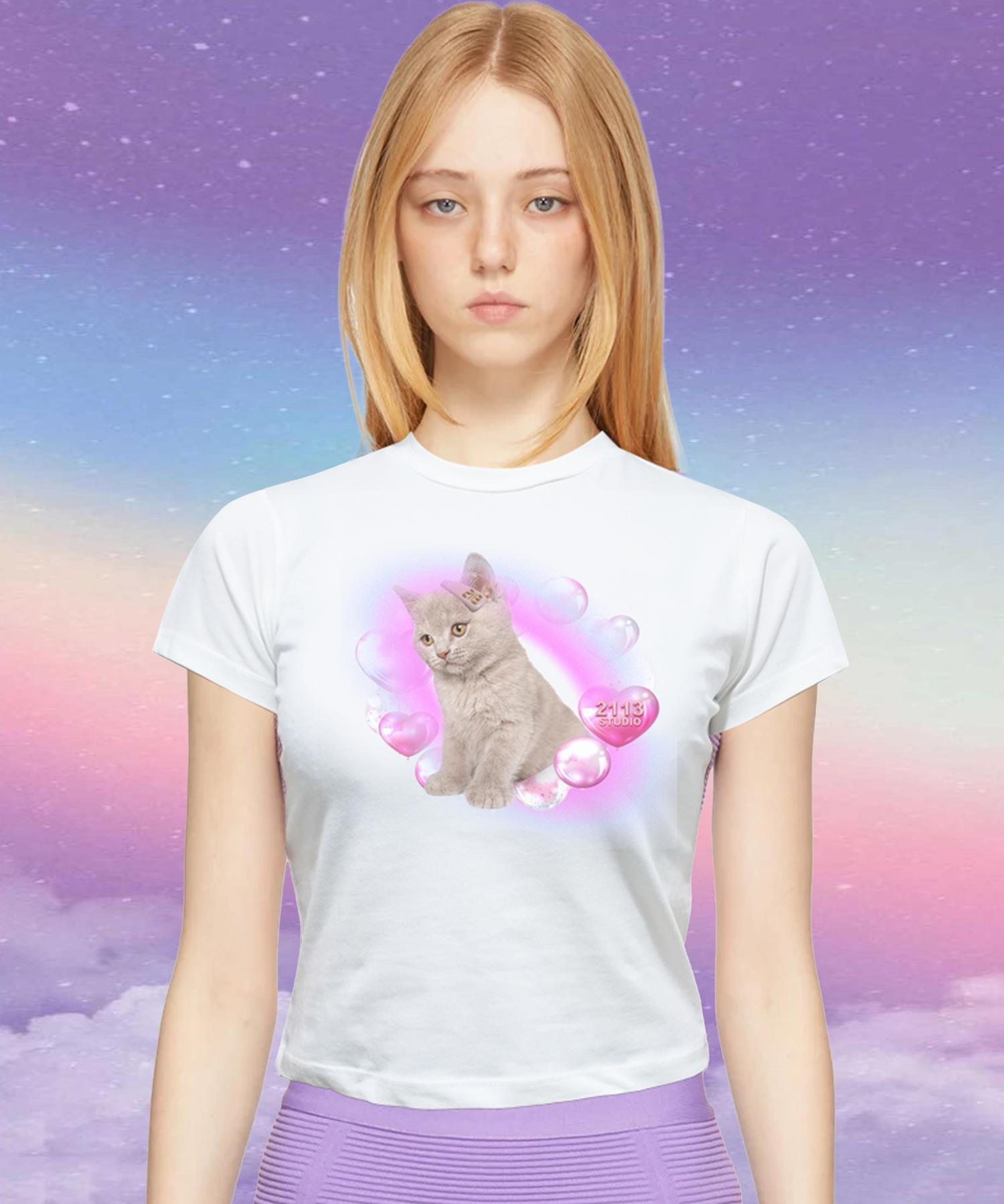 2113 Studio Ep2 Aero Crop T-Shirt 8 White/Crop Fit