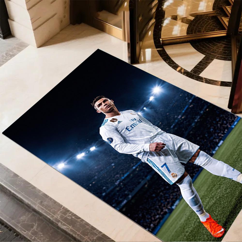 Ronaldo's Champions Moment Floor Mat Perfect for Decorate room Dining Room Bedrooms Game Room Antislip Carpet Office home decor Spiritual Gift