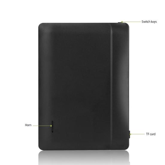 1 conjunto de leitor de e-book, tela de 7 polegadas, luz de fundo integrada, reprodução de vídeo musical, proteção anti-flash para os olhos, livro eletrônico, suprimentos para casa