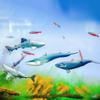 Zwemmende Haai Walvis Ornament Simulatie Zee Dieren Nieuwigheid Onderwater Wereld Ornament Aquascaping Decoraties