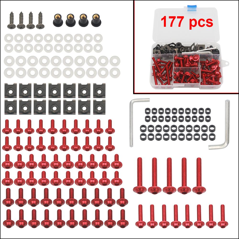 Motorcycle Fairing Bolts Kit Bodywork Screws Nut Accessories For Yamaha yzf r6 r3 r1 r15 v3 r25 y15zr fz6 fz1 xj6 fz8 fz16