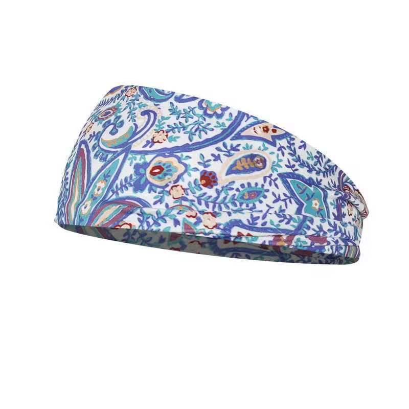 Ellie Bohemian Floral Knot Sport Hairband for Women