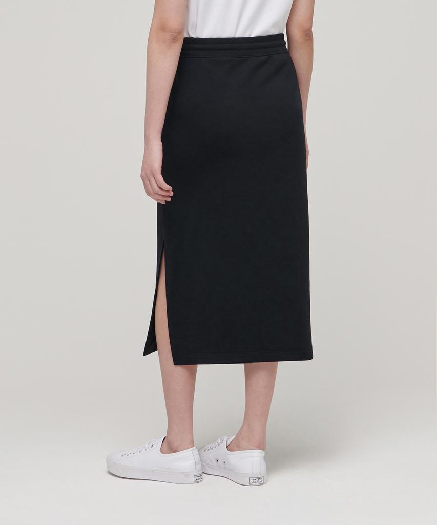 MUSINSA STANDARD WOMAN Women'S Flat Terry Sweat Long Skirt [Black]