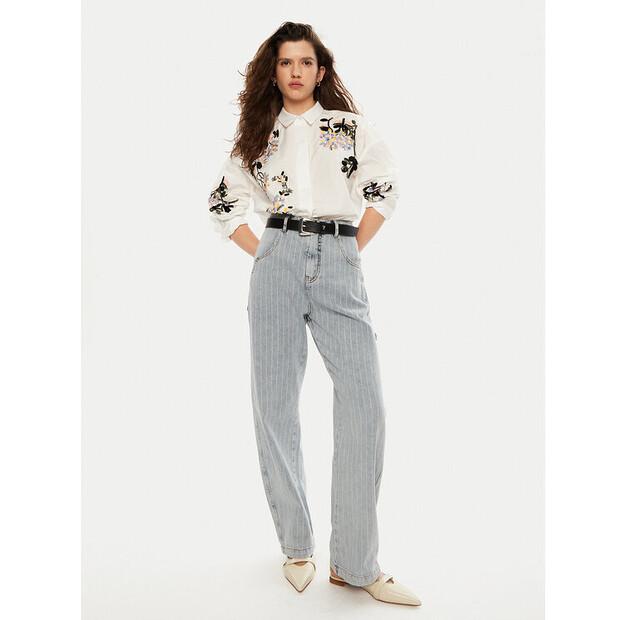 Джинсы Munthe Shimo 244142024405 синий Regular Fit