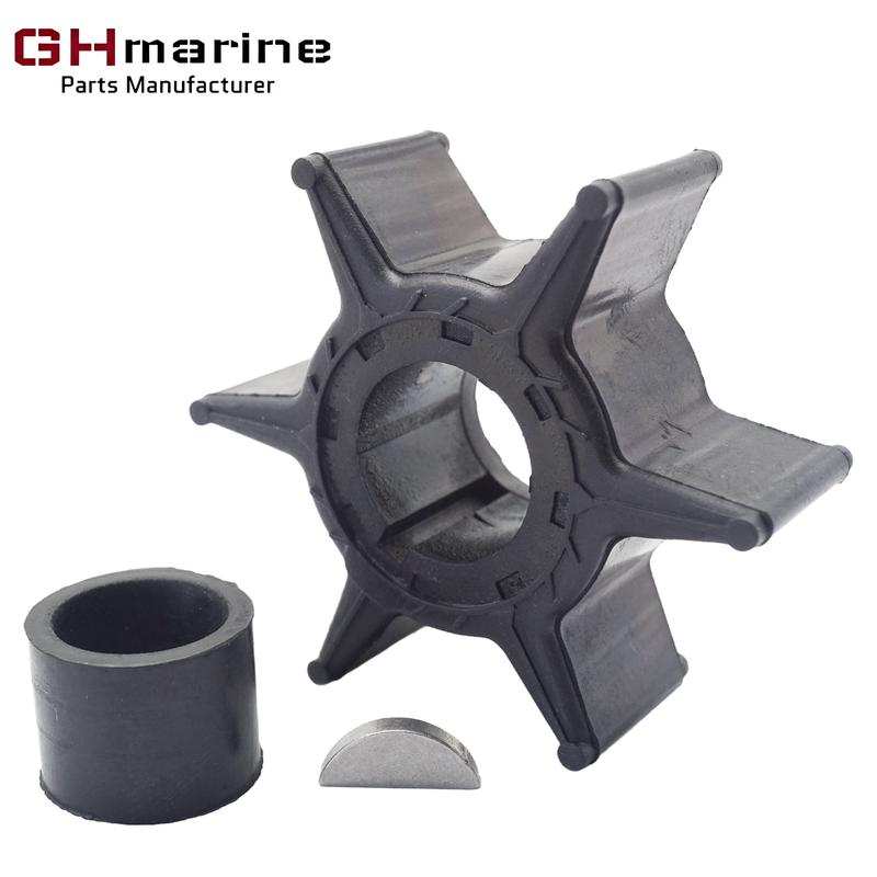 Water Pump Impeller Repair Service Kit with Housing for Yamaha 25 30 HP 2 Stroke 3 Cyl Outboard Engines 18-3430 6J8-W0078