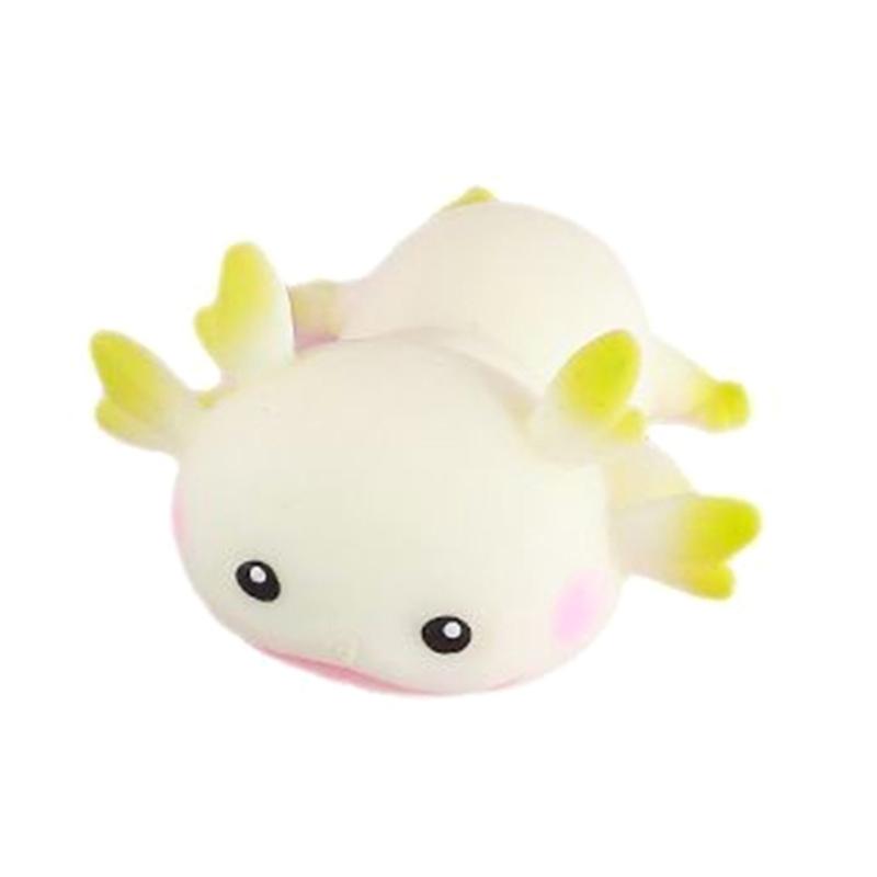 Slow Rising Stretchy Axolotl Sensory Squeeze Ball Antistress Pinch Toy For Children Adult Hand Relax and Mood Soothing