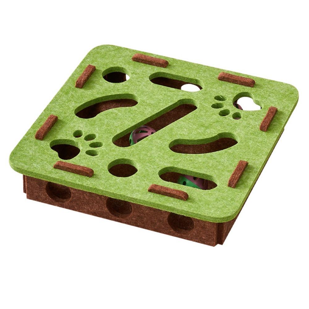 Creative Pet Puzzle Track Toy Funny Kitten Track Ball Toy Cat Exercise Toy Cat Teasing Artifact