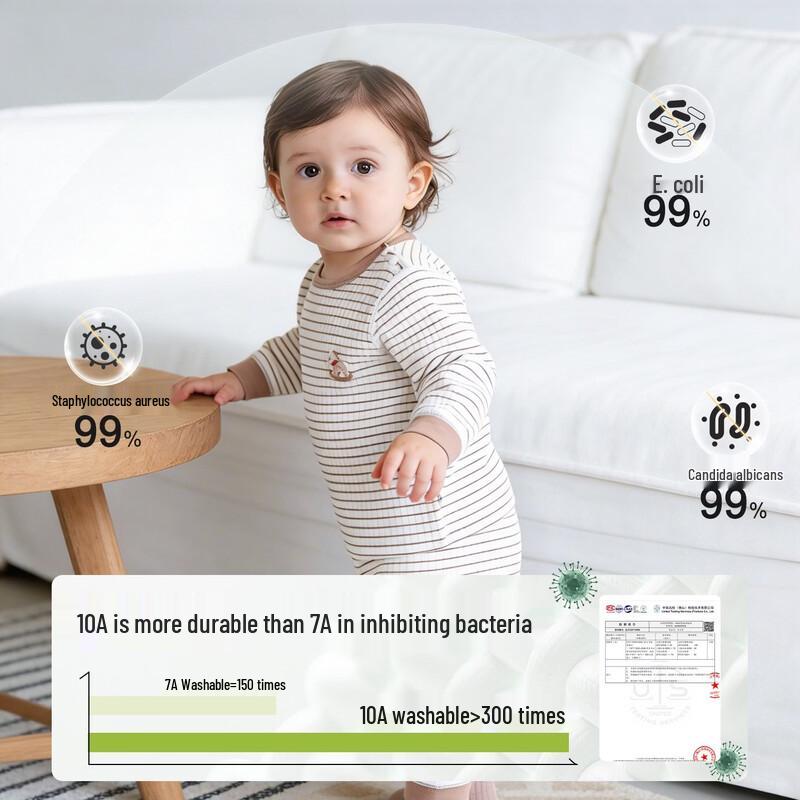 Warm Ginger Velvet Kids  Thermal Base Layer Set 110