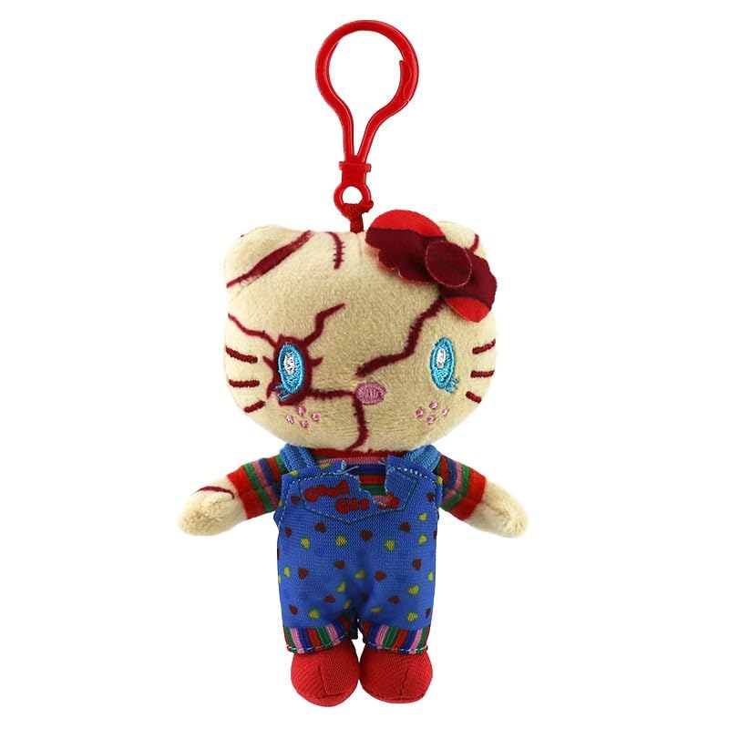 

Chucky Plush Keychain Key Ring, Cute and Funny Halloween Gift for Kids (12cm) [Parallel Import]