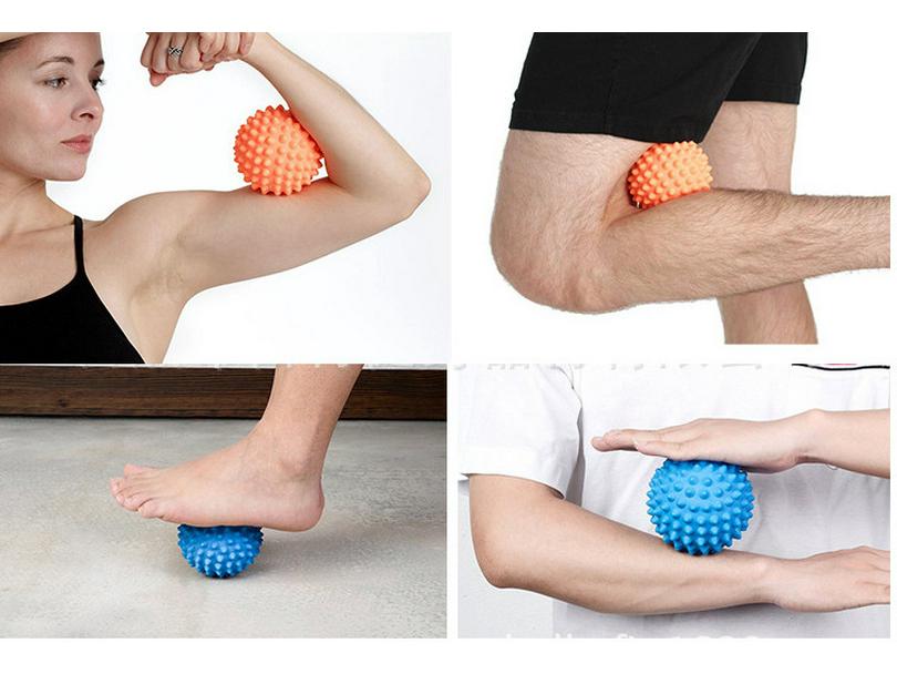 Spiky Acupressure Yoga Ball - 7.5cm & 9.5cm Massage Grip