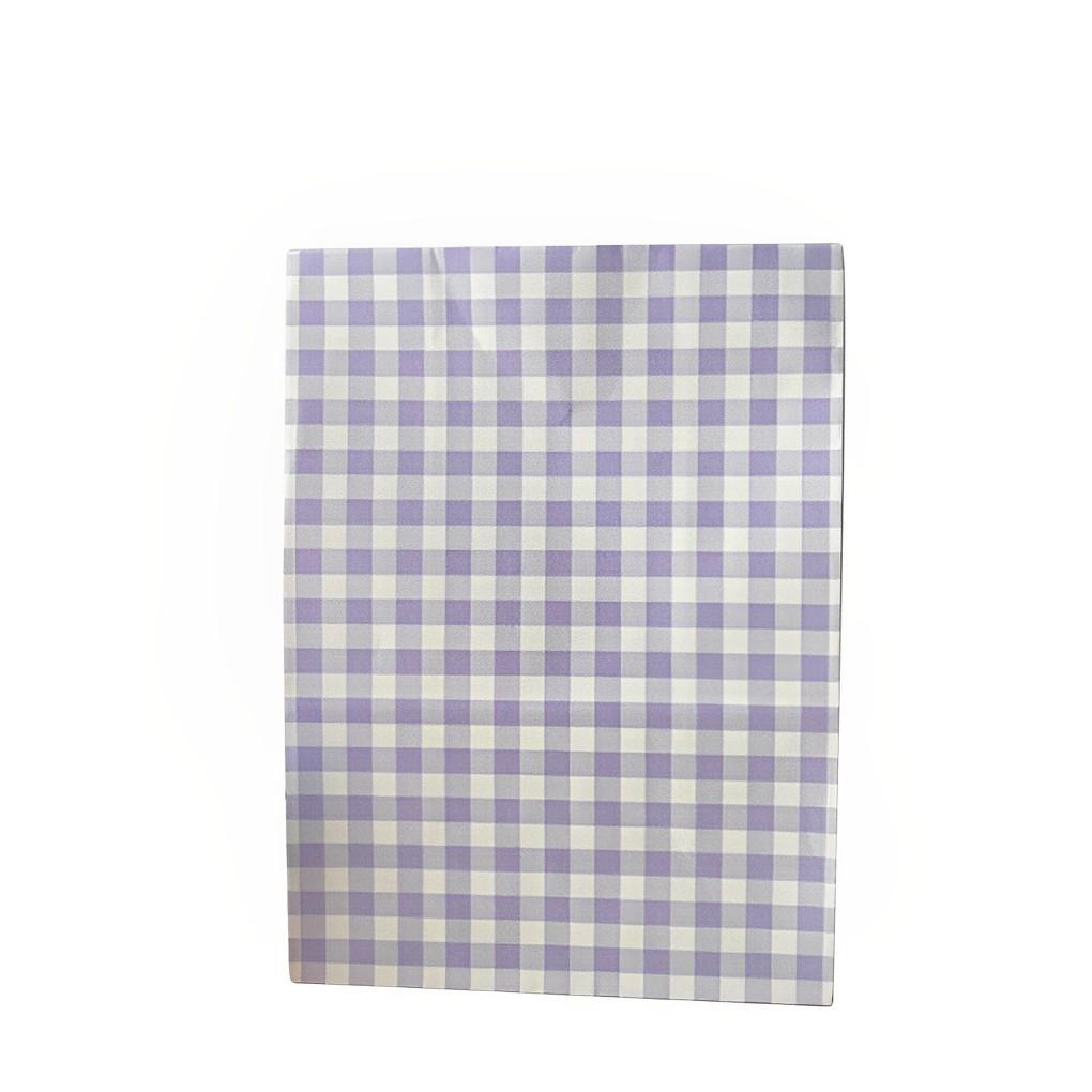 Paper Plaid Bags Wrapping Colorful Gift Packaging Bag Storage Candy Multifunctional Large Capacity Organizer Props