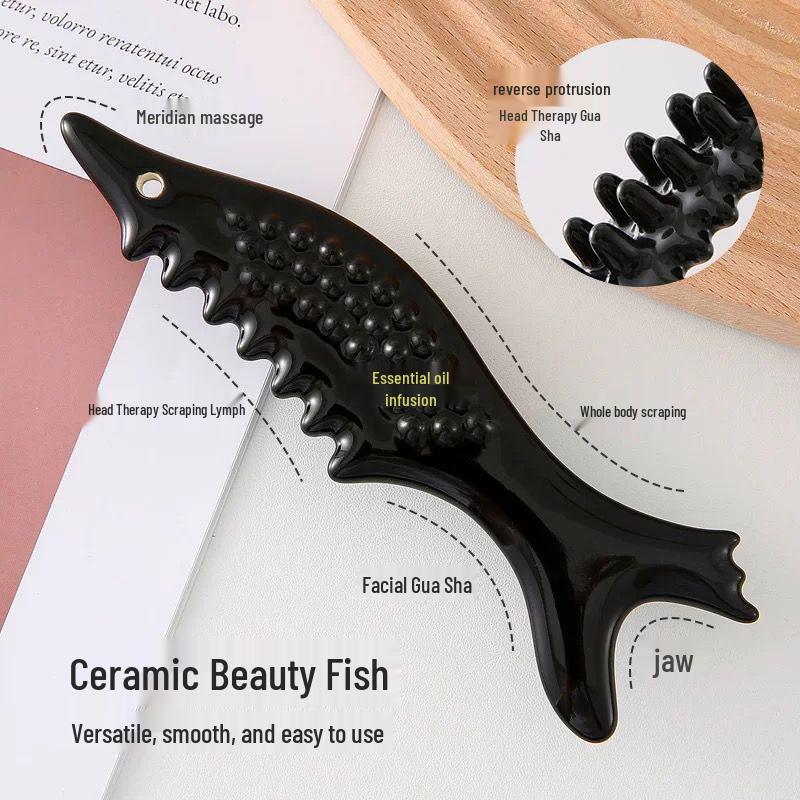 Korean Ceramic Gua Sha Facial Massage Tool