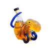 3D Octopus Shaped Glass Liquor Bottle, 350ml Borosilicate Whiskey Decanter, Spill-Free Decorative Pouring Bottle for Spirits Whiskey Wine Display