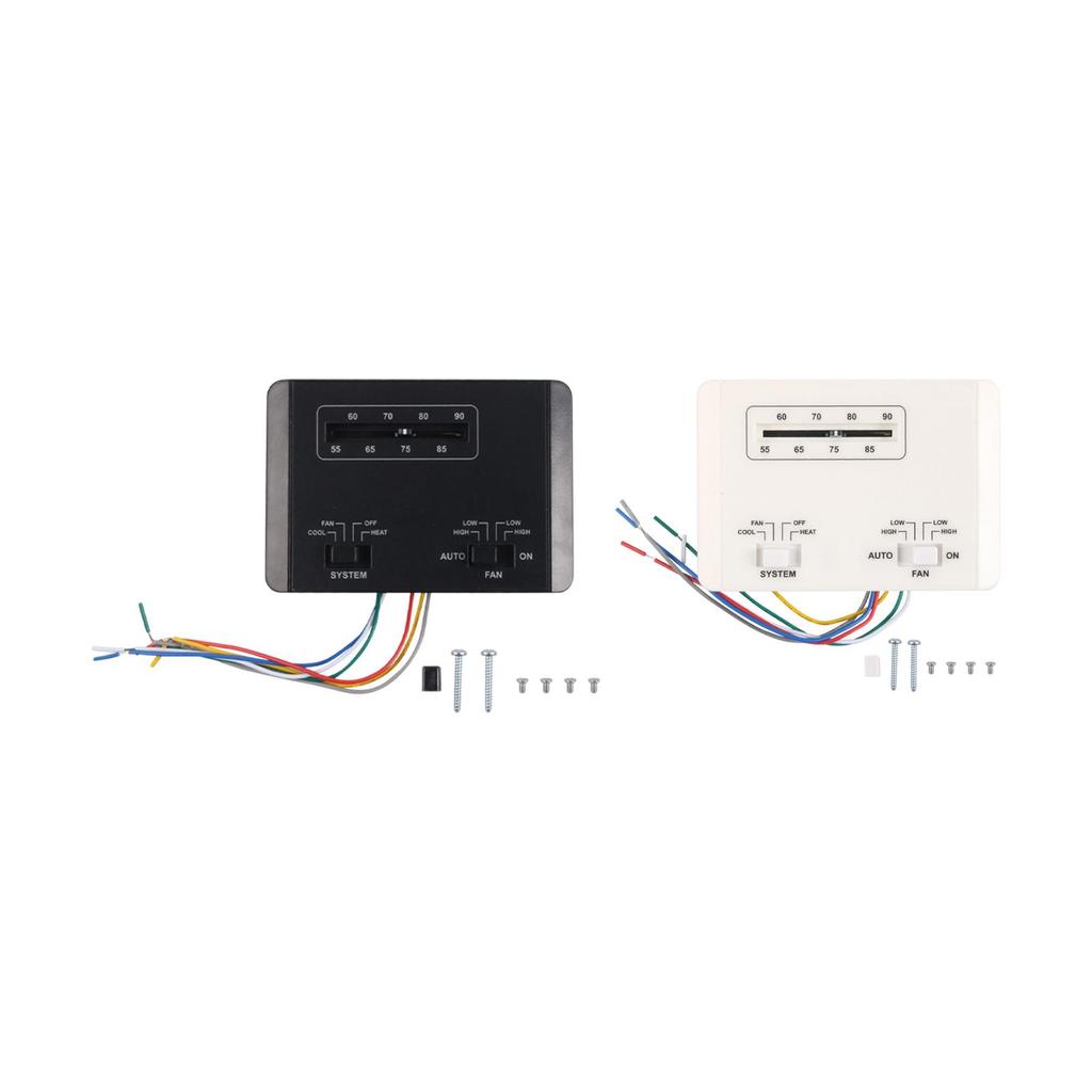 RV Thermostat Heat Cool Control Wall Heating/Cooling Control Temperature Regulation Replace Single Stage for 7330F3852