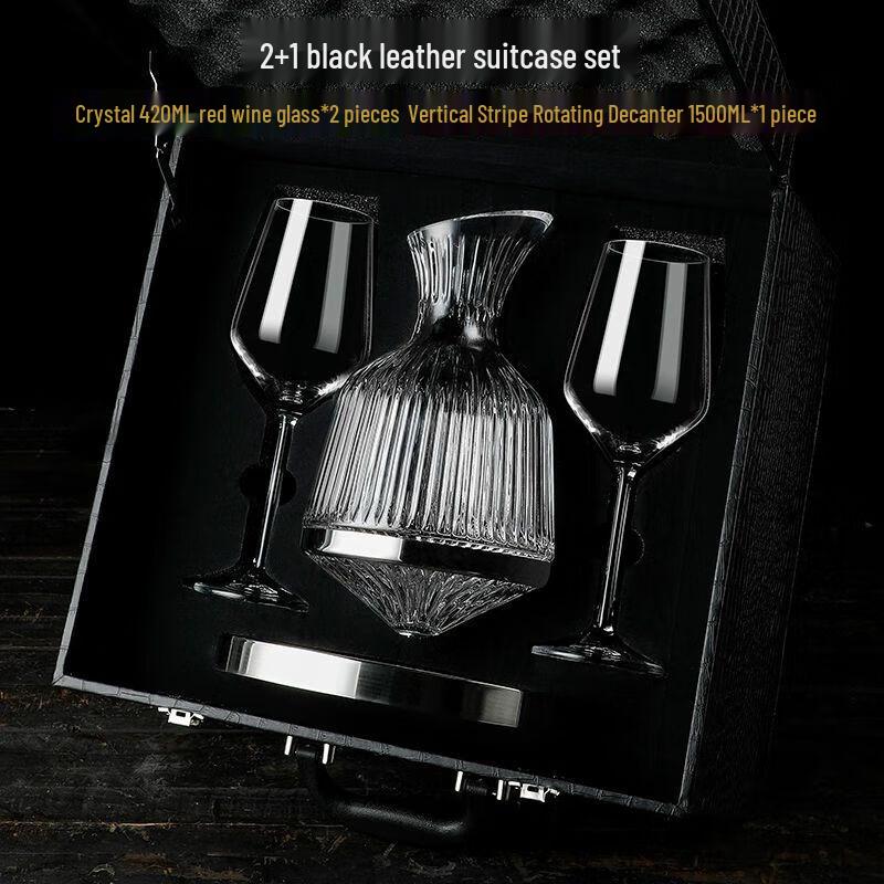 

Хрустальный стеклянный вращающийся декантер для вина в европейском стиле