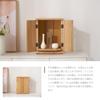 KIRIGEN Buddhist Altar, Mini Altar, Small, Compact, Modern, Furniture-Style Buddhist Altar Accessories, Memorial Box, Natural