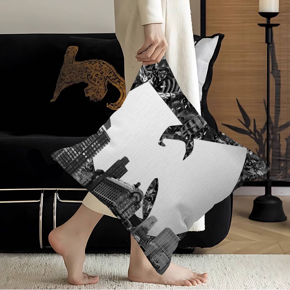 Wu-T--Tang Clan Pillowcases Home Bedding Decorative Pillow Cover Wedding Super Soft Pillow Case