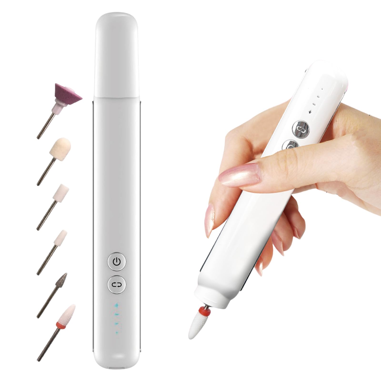 

Машинка для маникюра Iris Candy с пит-гелем Электрическая Электрическая Пилка для ногтей USB Кутикула Набор для ухода за ногтями 1 год гарантии производителя, Детали, Ногти, Самостоятельный маникюр белый