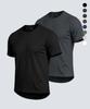 Moldeun [2Pack] Classic Muscle Fit Plain T-Shirt (Type A)