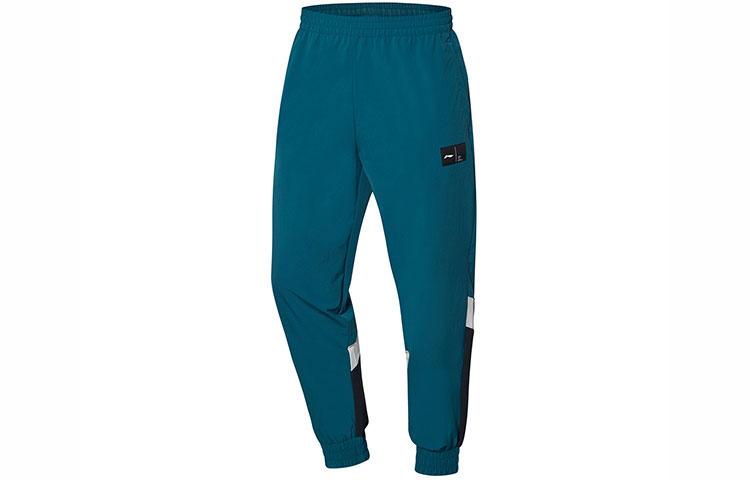 Li Ning Sports Pants Men s Dark Spruce Green Moderate AYKQ053-2 M