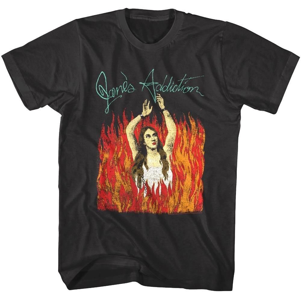 Jane's Addiction Ritual De Lo Habitual Burning Girl Men's T Shirt