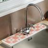 Kitchen Sink Splash Guard Sponge Customizable Dish Drying Mat Bathroom Sink Water Catcher Absorbent Mat Countertop Protector