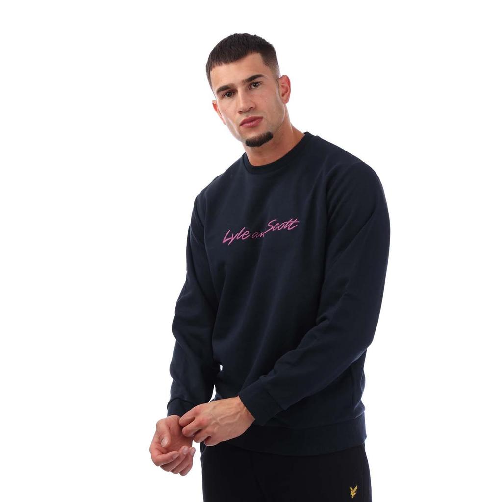 Lyle & Scott Mens Script Sweatshirt