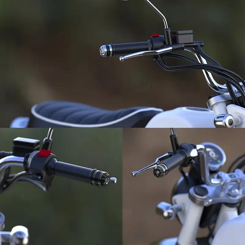 2 STuks Motorfiets Stuurhandvatten Handvatten Motorfiets Stuurhandvatten Plug Handvatten Motorfiets Handvatten Accessoires