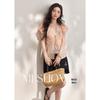 MiXiu French Style Faux Two-Piece Lace-Up Blouse