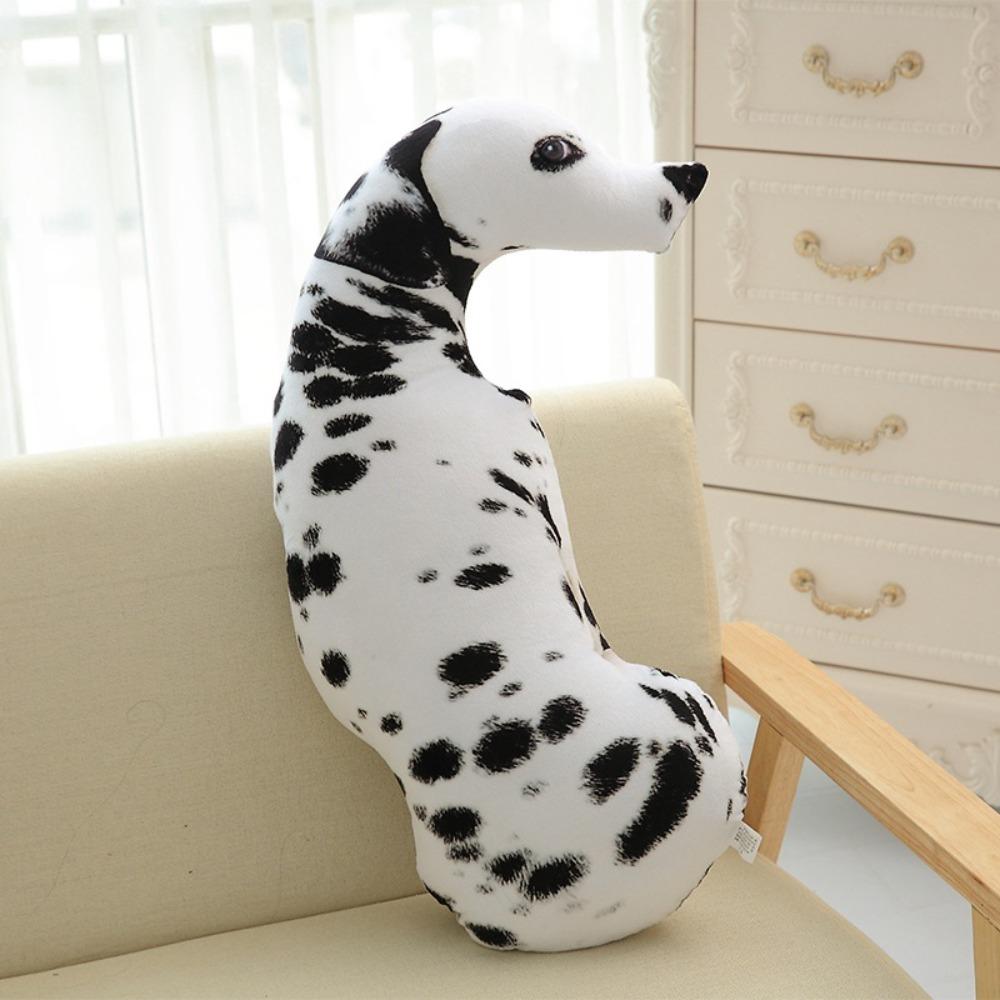 Lifelike Animal Dog Throw Pillow 50cm Sofa Cushion Stuffed Toys New 3D Dog Figures Pillows  Gifts