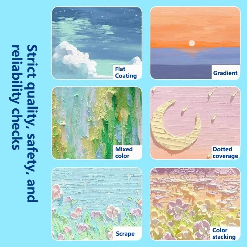 Artist Soft Oil Pastels Set Professional Painting Drawing Graffiti Art Crayons Washable Non-Toxic Art Supplies 48 Colors